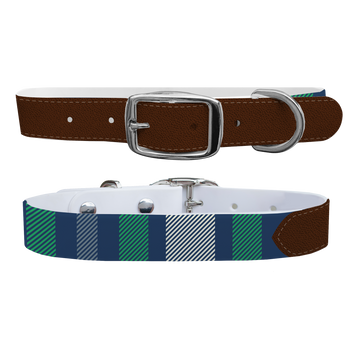Golf Plaid Dog Collar