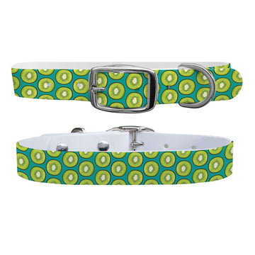 Kiwi Blue Dog Collar Dog Collar C4 BELTS