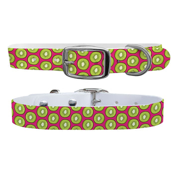 Kiwi Pink Dog Collar Dog Collar C4 BELTS
