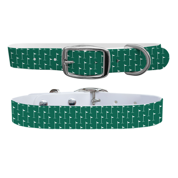 Hole in One - Green Dog Collar